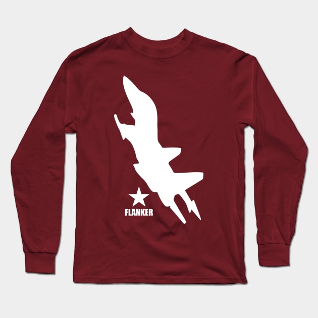 SU-27 Flanker Long Sleeve T-Shirt by TCP